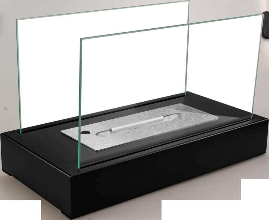 Biofireplace Freestanding Glow Aroma Black