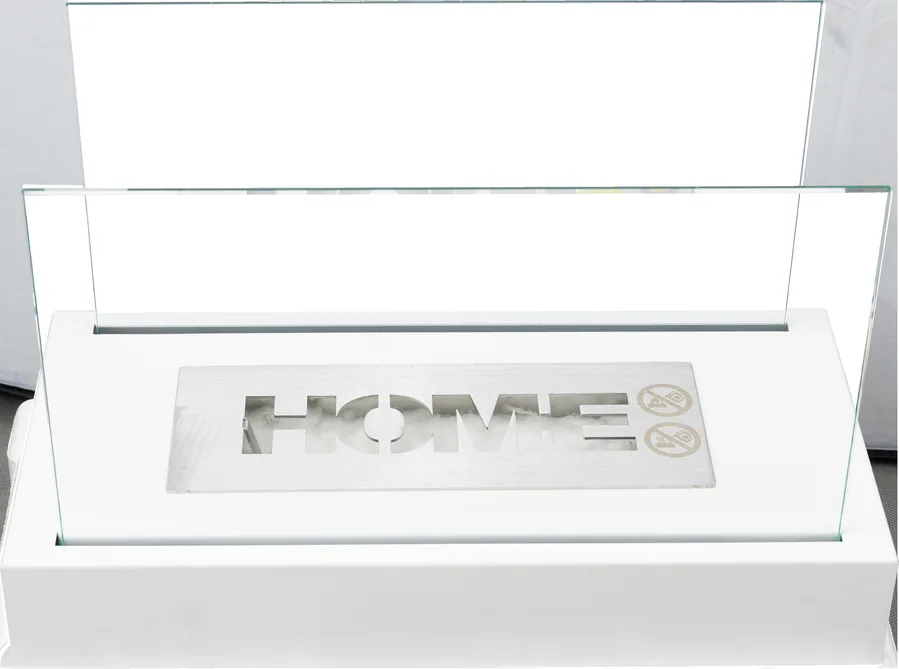 Biofireplace Freestanding Home White