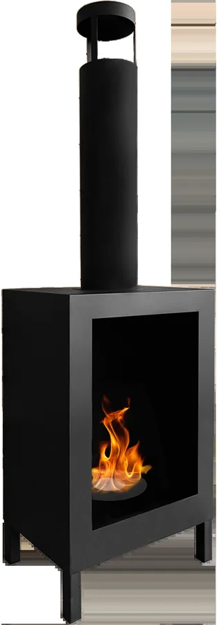 Biofireplace Freestanding Kozen Black