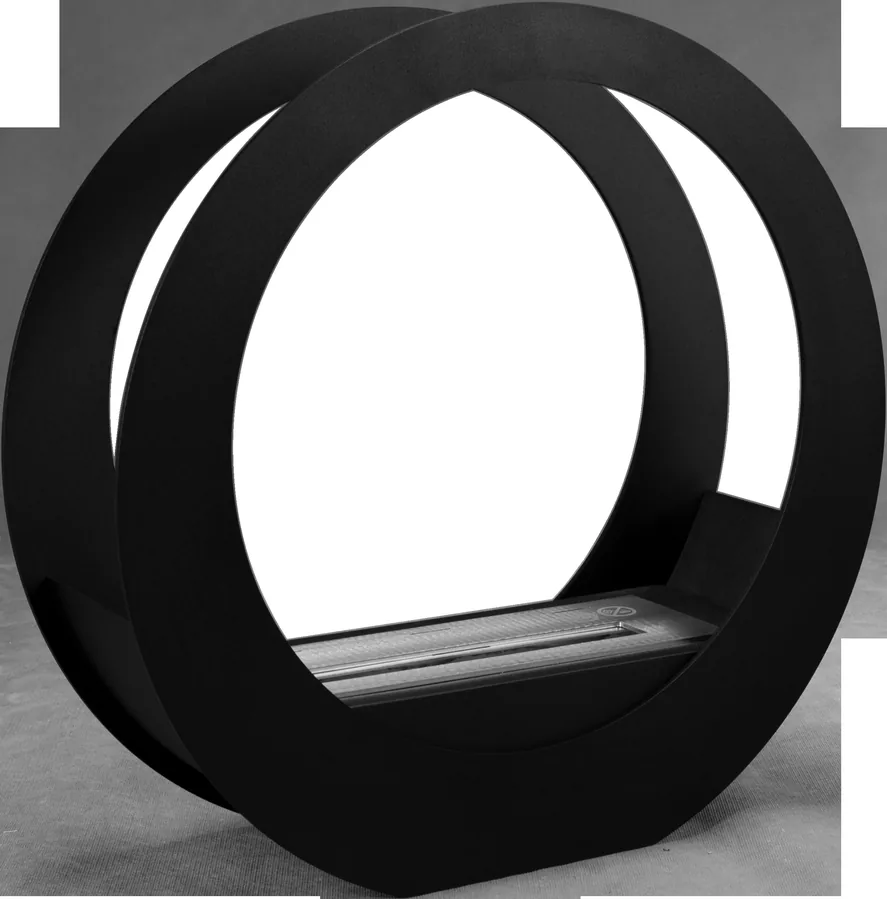 Biofireplace Freestanding Only Black