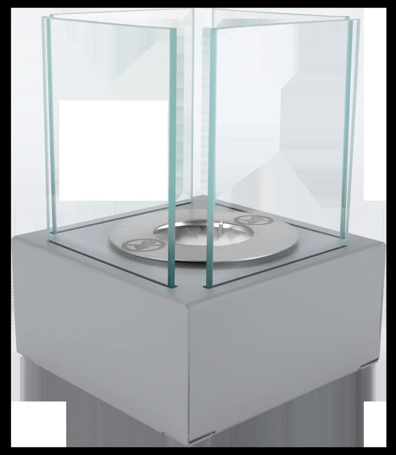 Biofireplace Freestanding Smart Grey