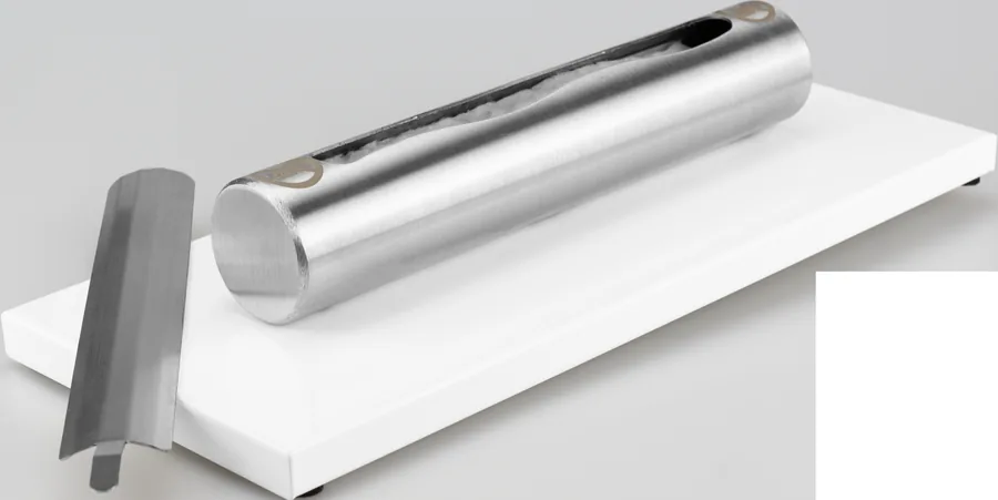 Biofireplace Freestanding Stainless White