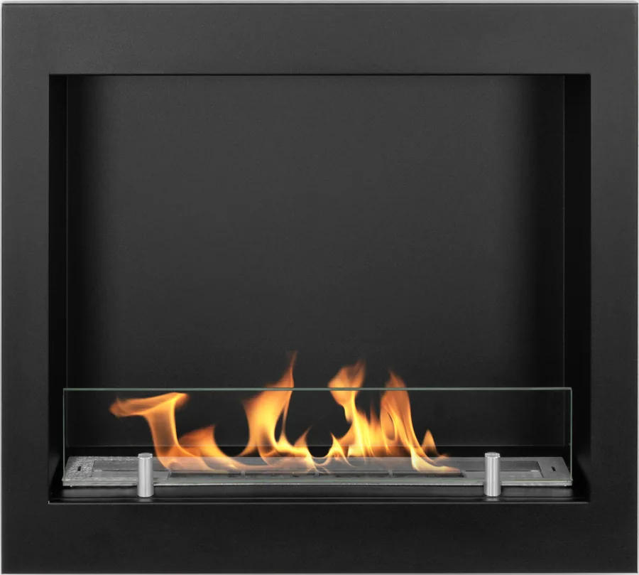 Biofireplace Hanging S-LINE 60x55 Black with Glass FURORE 60