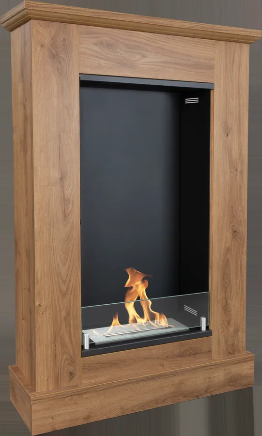 Biofireplace Portal Boho with Glass