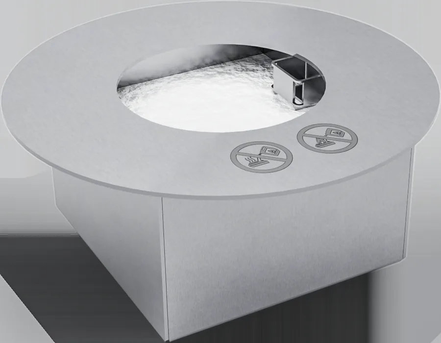 Round DIY Burner